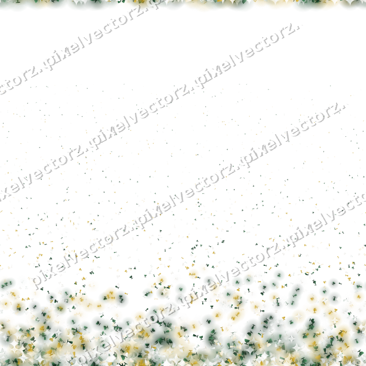 Nahtloser Glitzeraufstieg in Dunkelgrün auf transparentem Grund