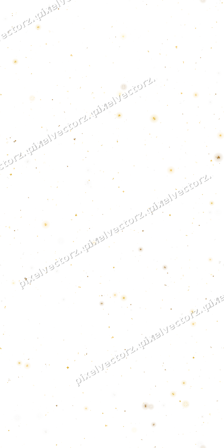 Nahtlose Glitzerstreuung auf transparentem Grund