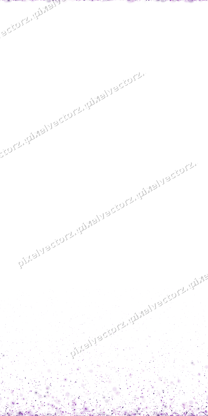 Nahtloser Glitzeraufstieg in Violett auf transparentem Grund