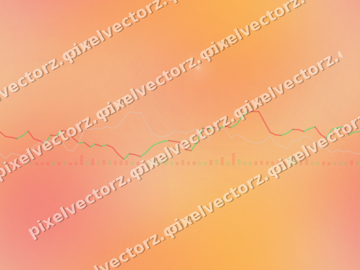 Nahtloser Pastell Diagramm Hintergrund in Orange und Bernstein