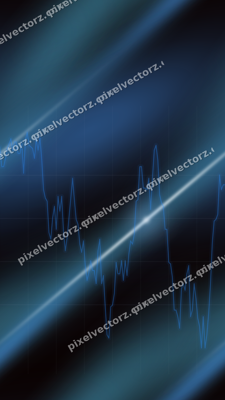 Nahtloser Neon Diagramm Hintergrund in Blau und Rot