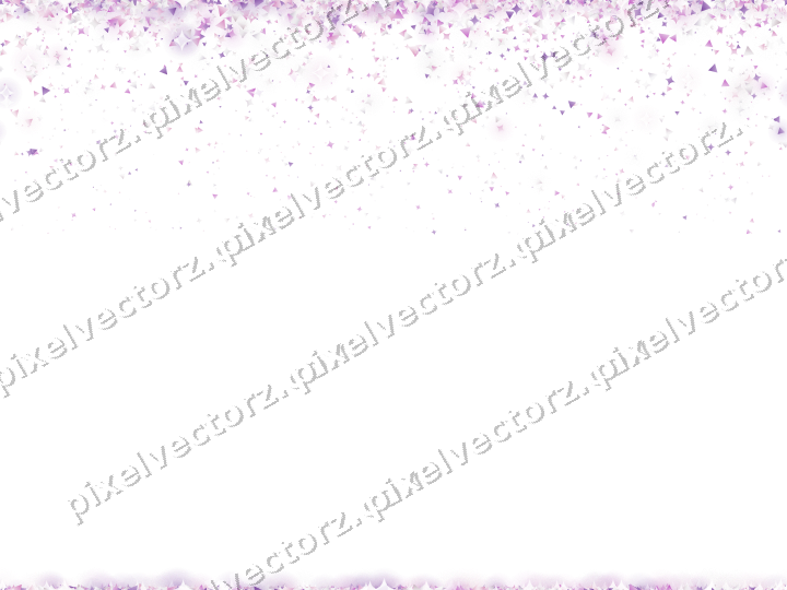 Nahtloser Glitzerregen in Magenta und Violett auf transparentem Grund
