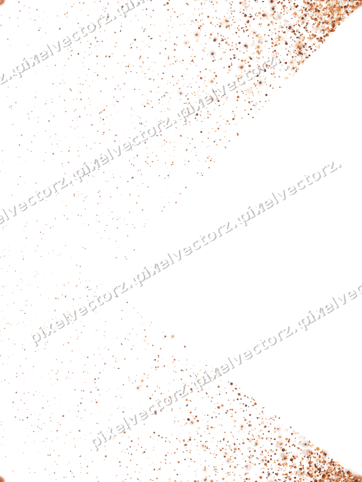 Nahtloser Glitzerfächer aus Herzen und Punkten auf transparentem Grund