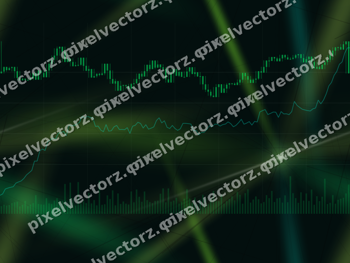 Nahtloser Neon Diagramm Hintergrund in Grün und Limette