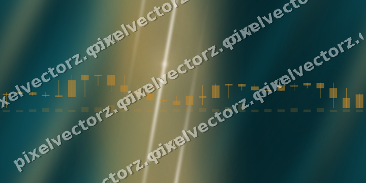 Nahtloser Neon Diagramm Hintergrund in Bernstein und Dunkelpetrol
