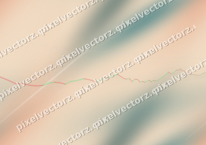 Nahtloser Pastell Diagramm Hintergrund in Dunkelpetrol und Orange