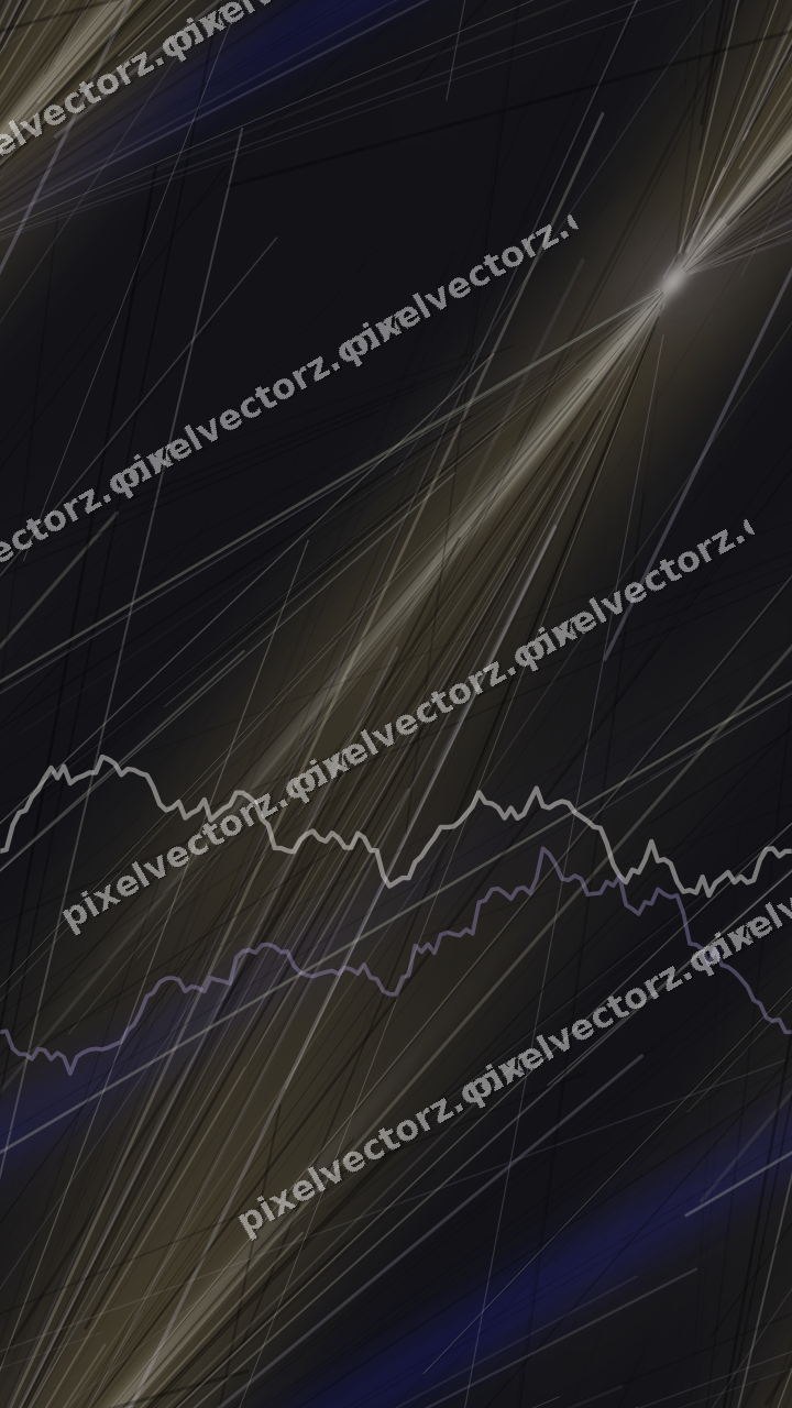 Nahtloser Neon Diagramm Hintergrund in Blau und Violett