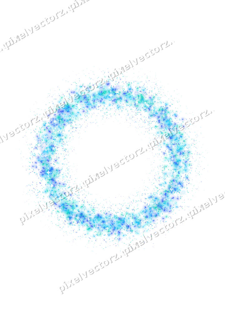 Nahtloser Glitzerkranz aus Sektgläsern auf transparentem Grund