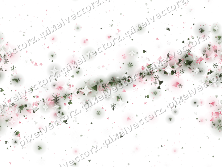 Nahtloses Glitzerband in Rosa auf transparentem Grund