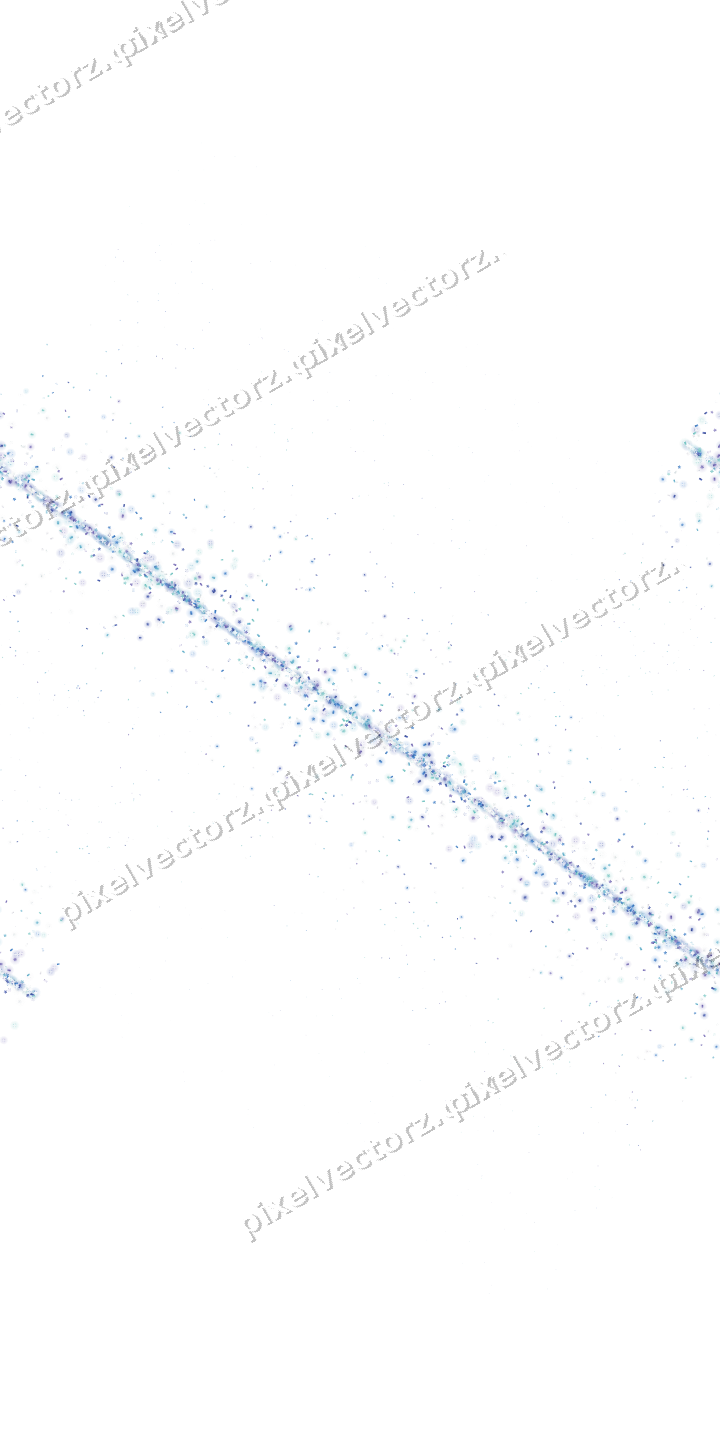 Nahtloses Glitzerband aus Blüten und Konfetti auf transparentem Grund