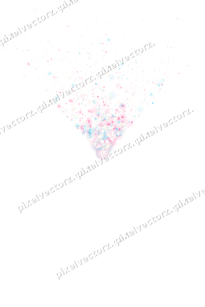Nahtloser Glitzerfächer aus Rauten in Rosa auf transparentem Grund