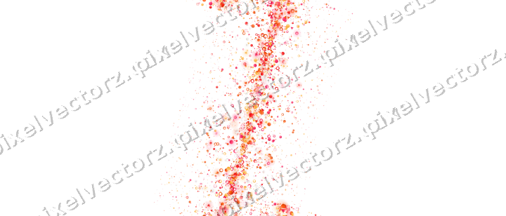 Nahtloses Glitzerband aus Punkten und Ringen auf transparentem Grund