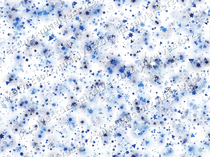 Nahtlose Glitzerstreuung in Blau und Türkis auf transparentem Grund