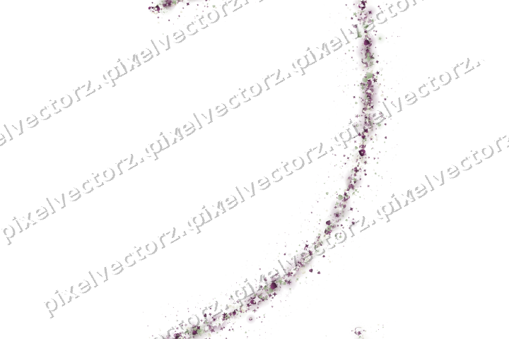 Nahtloser Glitzerbogen aus Sternen und Funken auf transparentem Grund