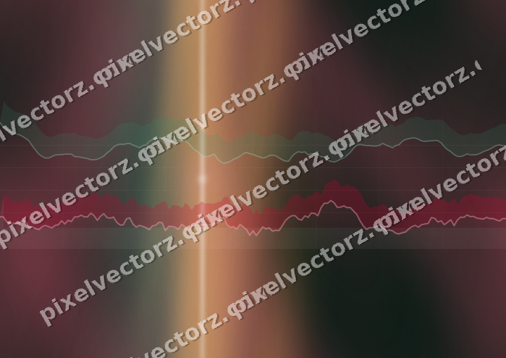 Nahtloser Neon Diagramm Hintergrund in Rosa und Bernstein