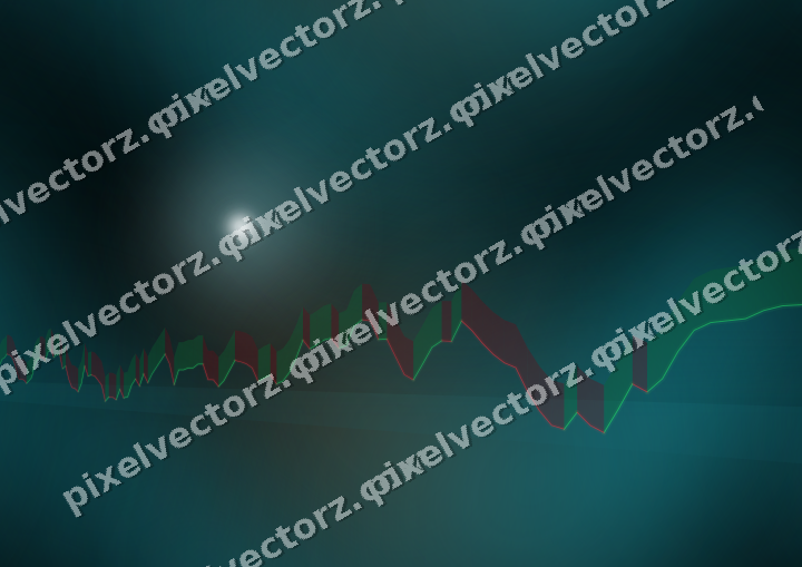 Nahtloser Neon Diagramm Hintergrund in Petrol und Orange