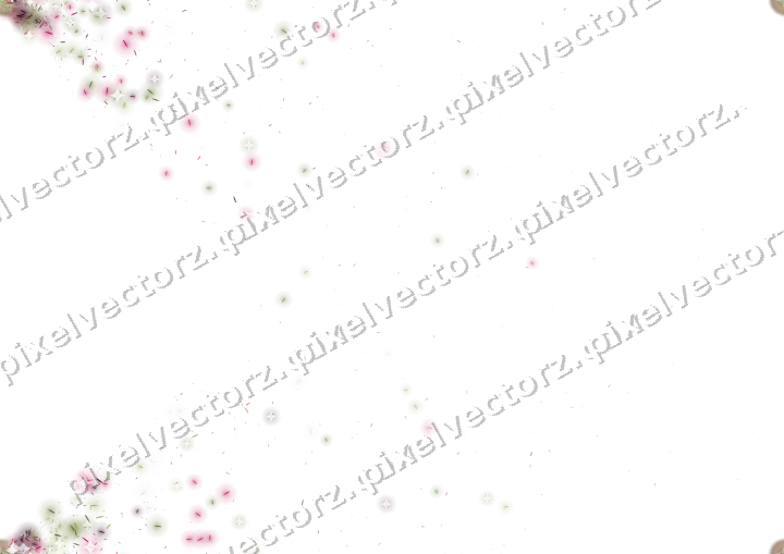 Nahtloser Glitzerfächer aus Splittern auf transparentem Grund