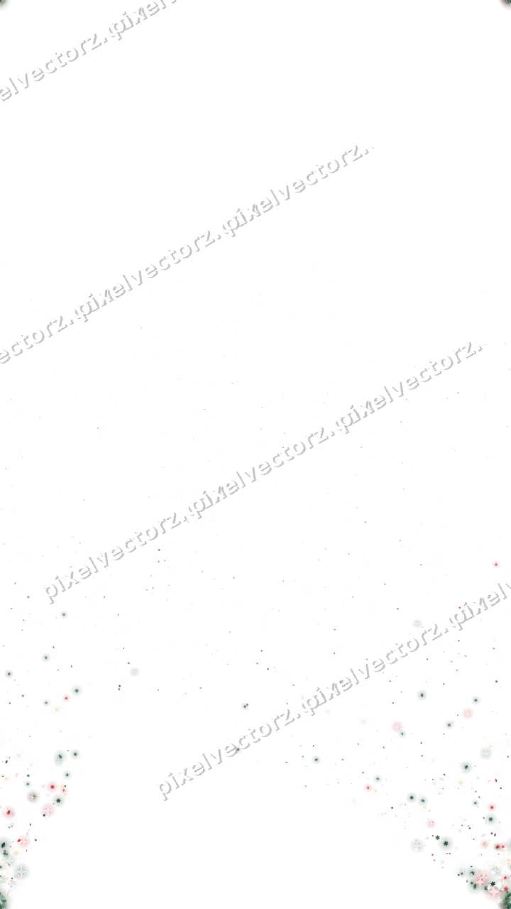 Nahtloser Glitzerfächer in Dunkelgrün und Rot auf transparentem Grund