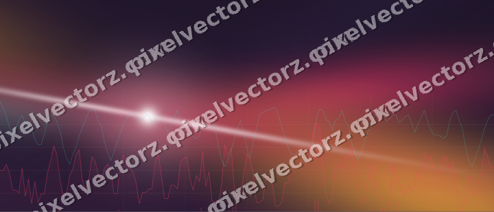 Leuchtender Neon Diagramm Hintergrund in Rosa und Bernstein