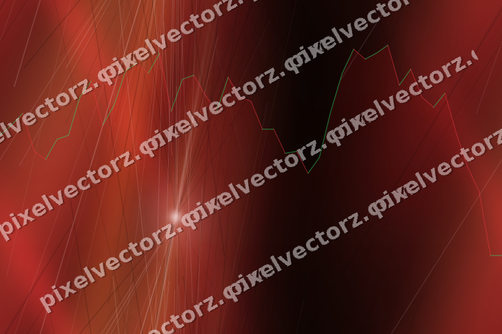 Nahtloser Neon Diagramm Hintergrund in Rot und Orange
