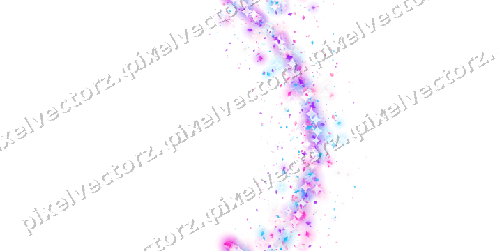 Nahtloser Glitzerbogen aus Rauten in Magenta auf transparentem Grund