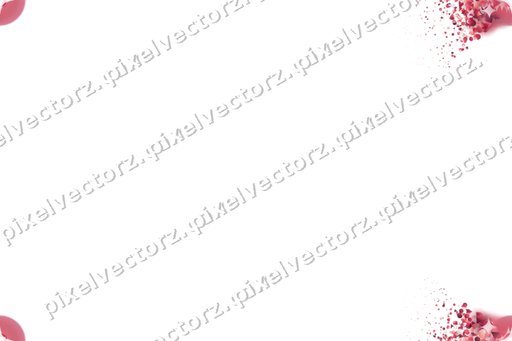 Nahtloser Glitzerfächer aus Herzen und Punkten auf transparentem Grund