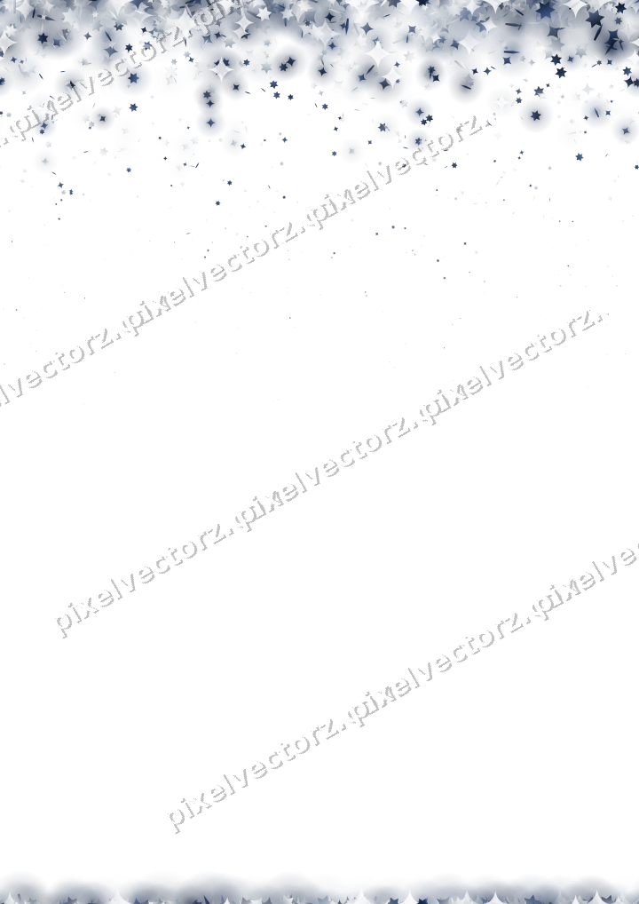 Nahtloser Glitzerregen aus Sternen und Funken auf transparentem Grund
