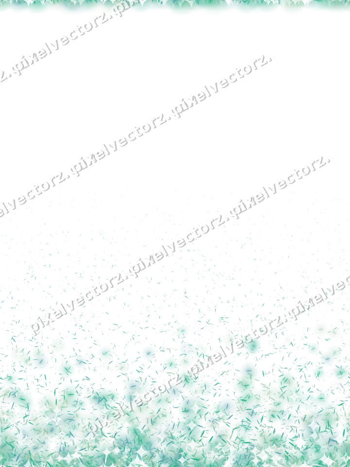 Nahtloser Glitzeraufstieg aus Splittern auf transparentem Grund