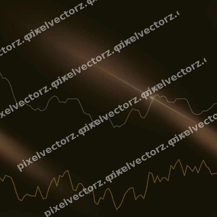 Nahtloser Neon Diagramm Hintergrund in Bernstein und Orange