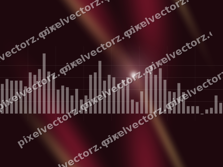 Nahtloser Neon Diagramm Hintergrund in Rosa und Rot