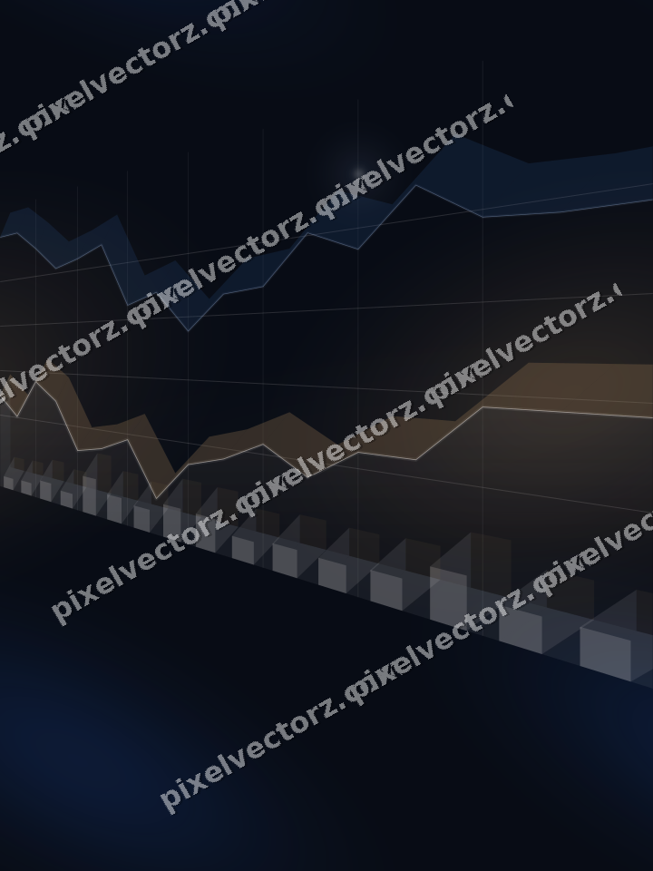Nahtloser Neon Diagramm Hintergrund in Blau und Rot