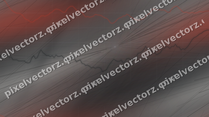 Nahtloser Neon Diagramm Hintergrund in Rot und Blassbernstein