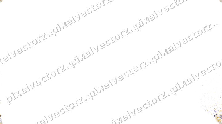 Nahtloser Glitzerfächer aus Sternen und Funken auf transparentem Grund