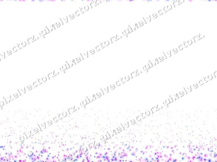 Nahtloser Glitzeraufstieg in Violett und Blau auf transparentem Grund