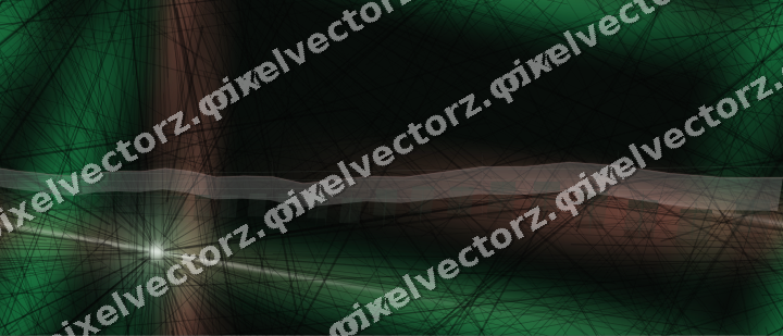 Nahtloser Neon Diagramm Hintergrund in Grün und Rot
