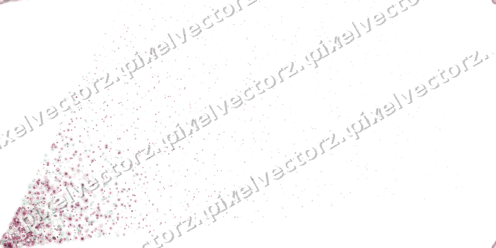 Nahtloser Glitzerfächer aus Funken und Ringen auf transparentem Grund