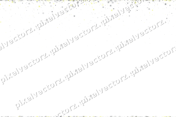 Nahtloser Glitzerregen in Gelb und Grau auf transparentem Grund