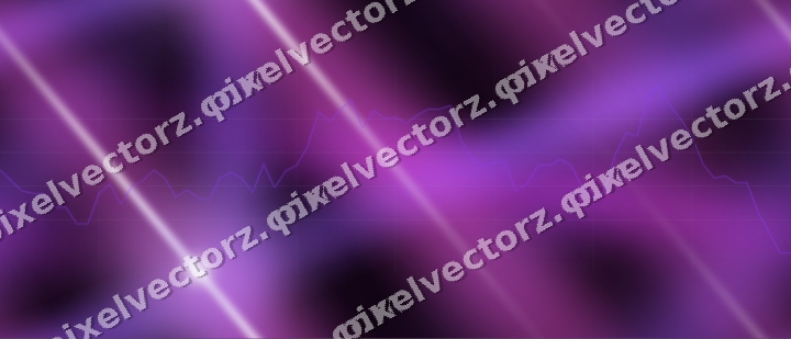 Nahtloser Neon Diagramm Hintergrund in Violett und Blau