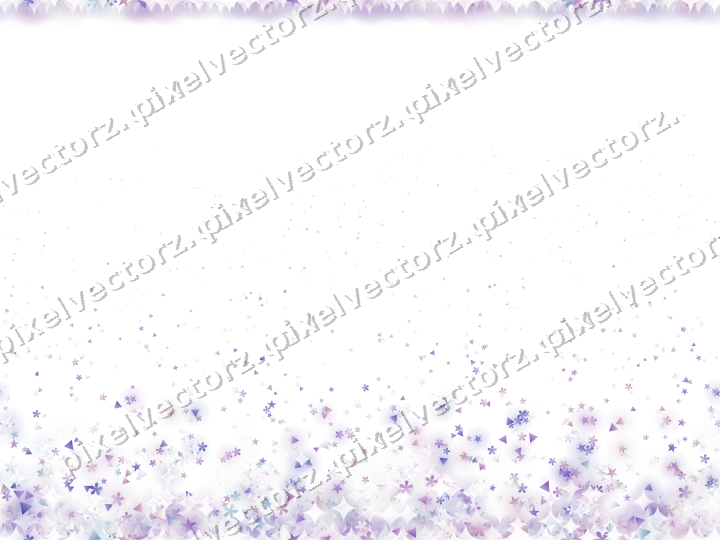 Nahtloser Glitzeraufstieg in Violett und Blau auf transparentem Grund