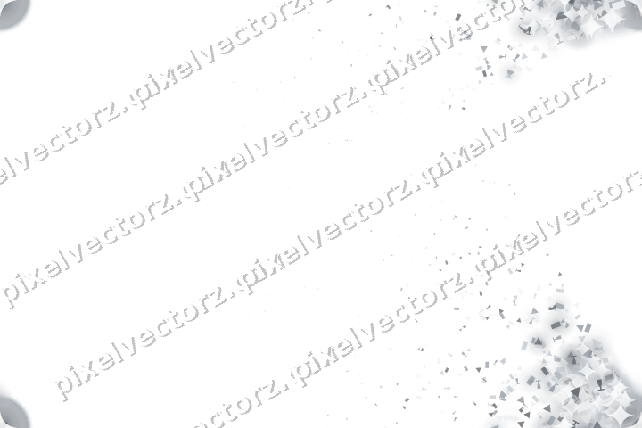 Nahtloser Glitzerfächer in Blassblau auf transparentem Grund