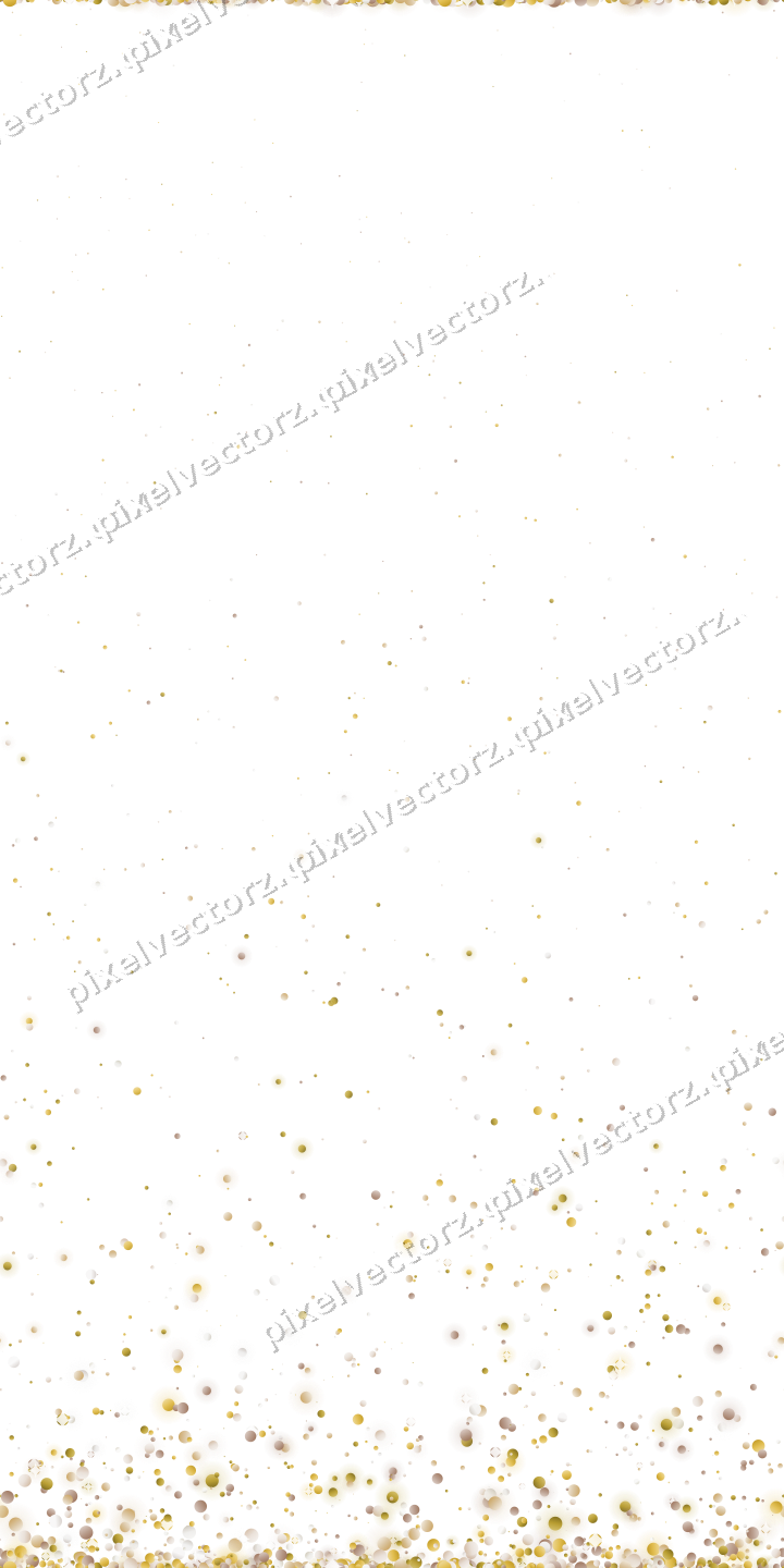Nahtloser Glitzeraufstieg aus Punkten auf transparentem Grund