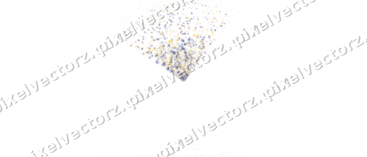 Nahtloser Glitzerfächer aus Sektgläsern auf transparentem Grund
