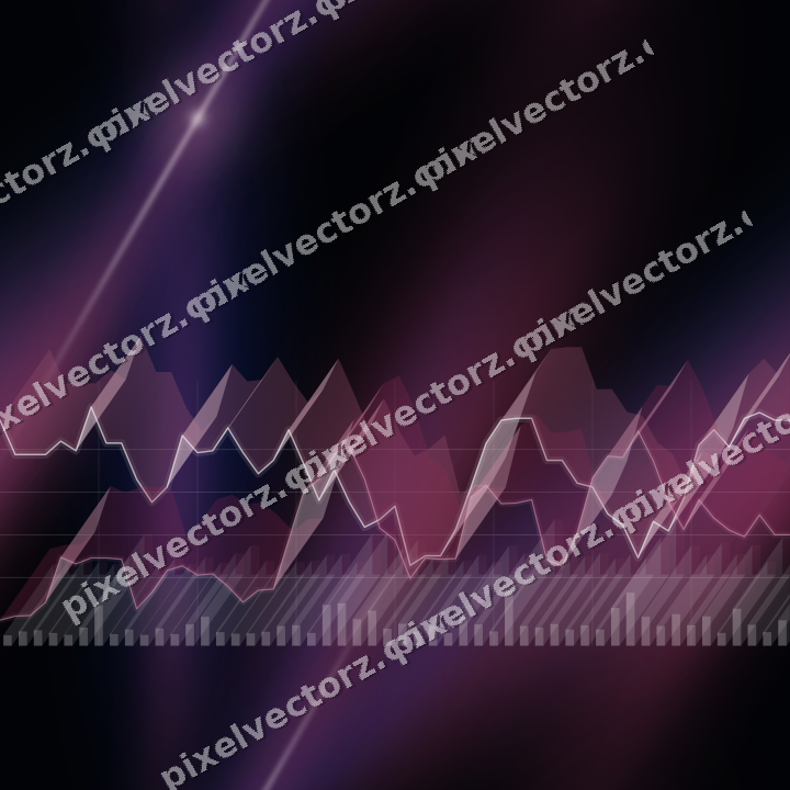 Nahtloser Neon Diagramm Hintergrund in Rosa und Blau