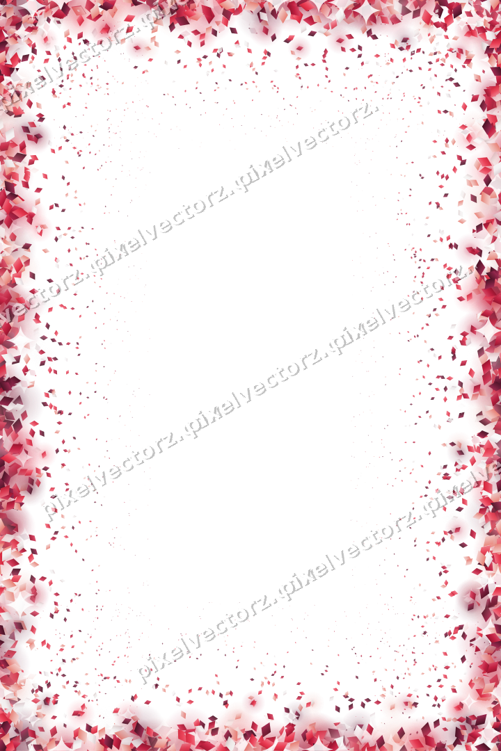 Nahtlose Glitzervignette aus Rauten in Rosa auf transparentem Grund
