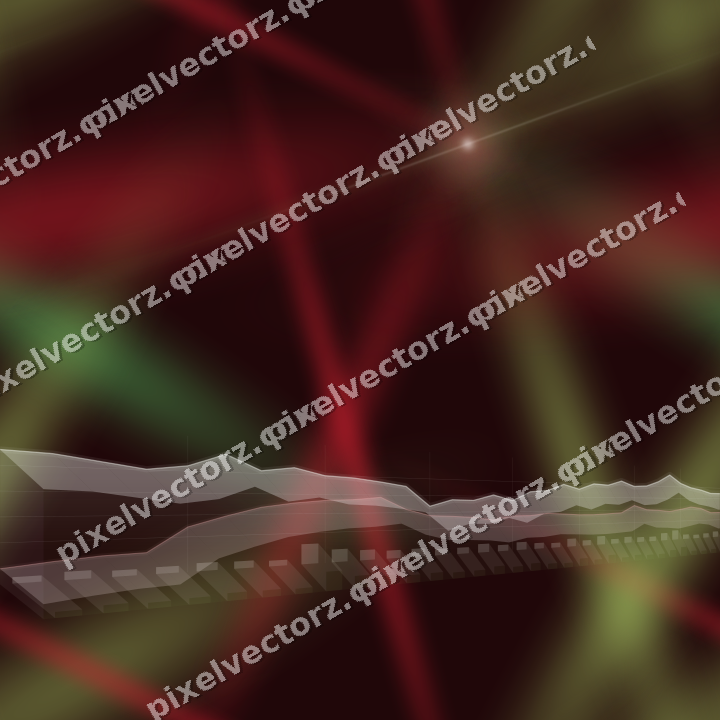 Nahtloser Neon Diagramm Hintergrund in Rot und Grün