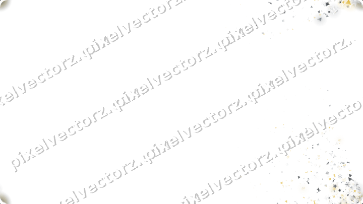 Nahtloser Glitzerfächer in Bernstein und Grau auf transparentem Grund