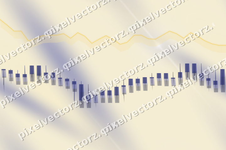Nahtloser Pastell Diagramm Hintergrund in Dunkelblau und Bernstein