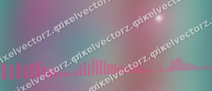 Nahtloser Neon Diagramm Hintergrund in Rosa und Orange