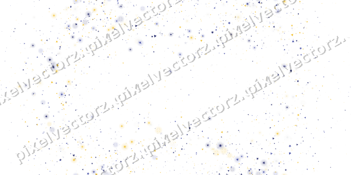 Nahtloser Glitzerkranz in Dunkelblau auf transparentem Grund