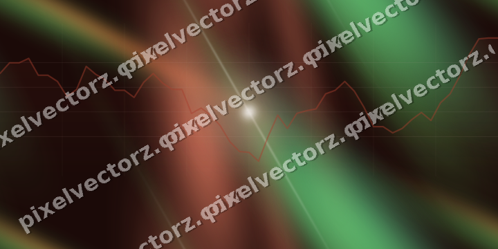 Nahtloser Neon Diagramm Hintergrund in Rot und Orange
